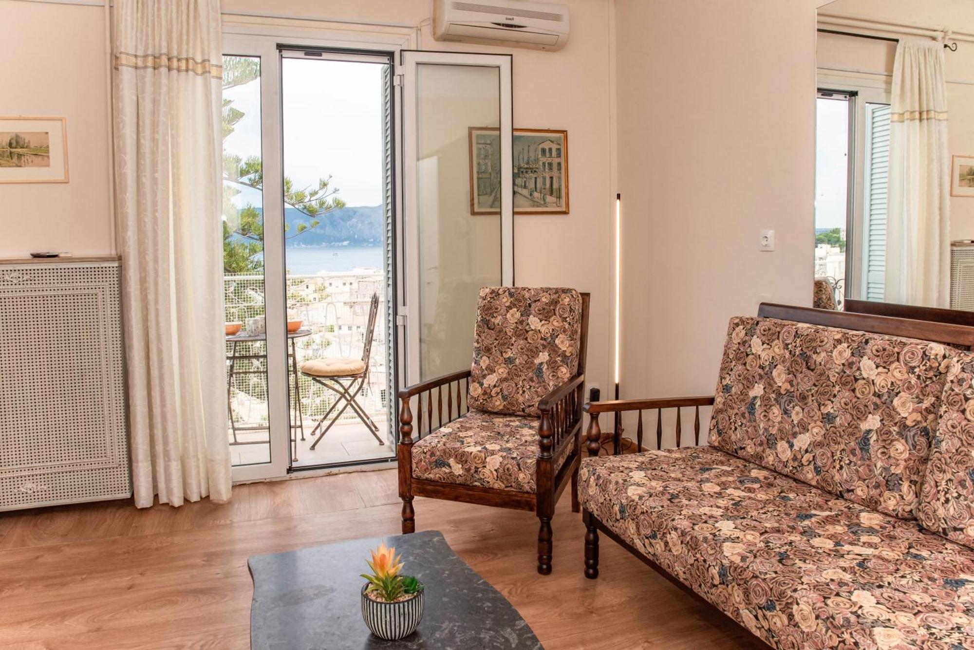 Seaview Serenity Apartment コルフ島 エクステリア 写真