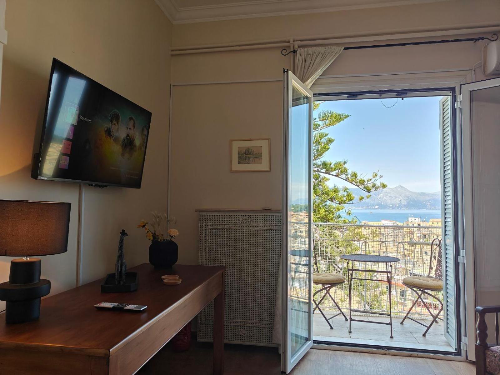 Seaview Serenity Apartment コルフ島 エクステリア 写真